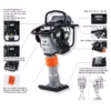 Máy đầm cóc Mikasa MT55H NMT