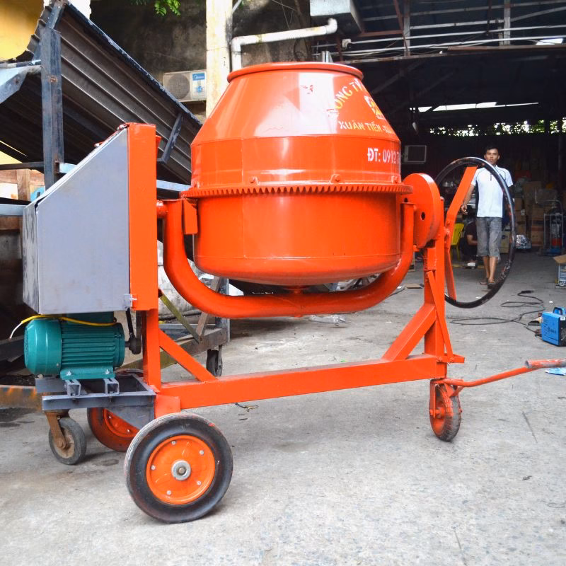 Máy trộn bê tông 380 lít động cơ 3kw