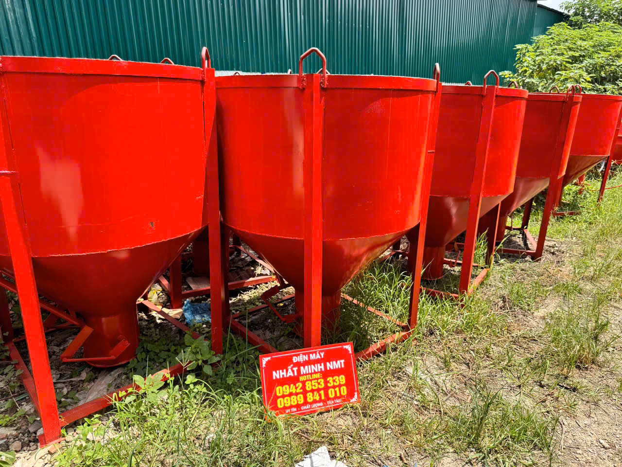 Phễu đổ bê tông 0.9 m3