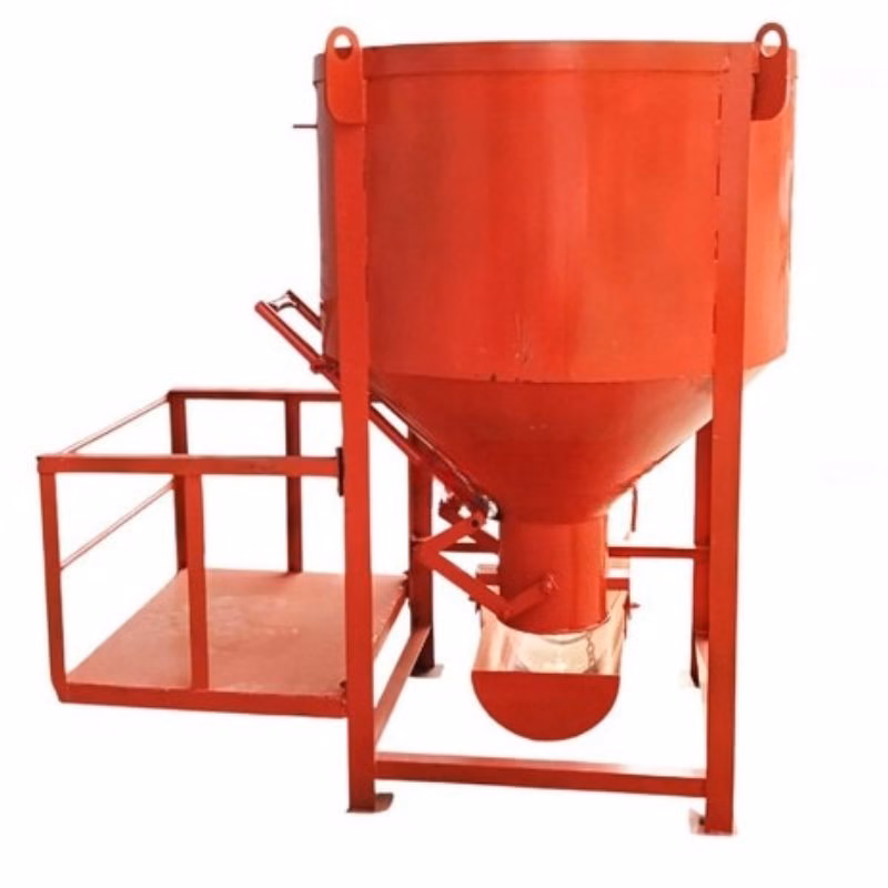 Phễu đổ bê tông 1.5m3 có máng