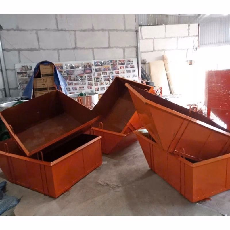 Xuồng chở vật liệu 0.9m3 giá rẻ