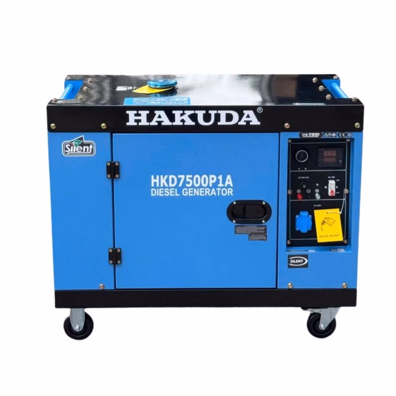 Máy phát điện gia đình 7KW Hakuda HKD7500P1A