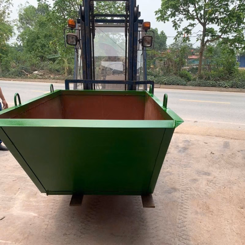Máng trộn bê tông 1 khối Lam Hồng