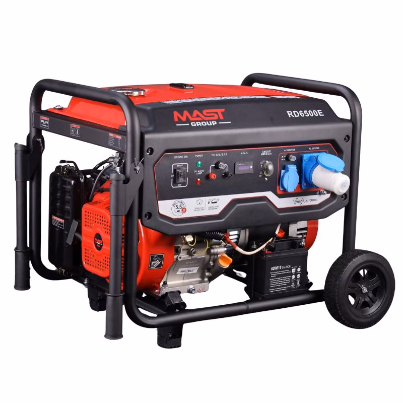 Máy phát điện gia đình 5Kw Mast RD6500E Có Đề