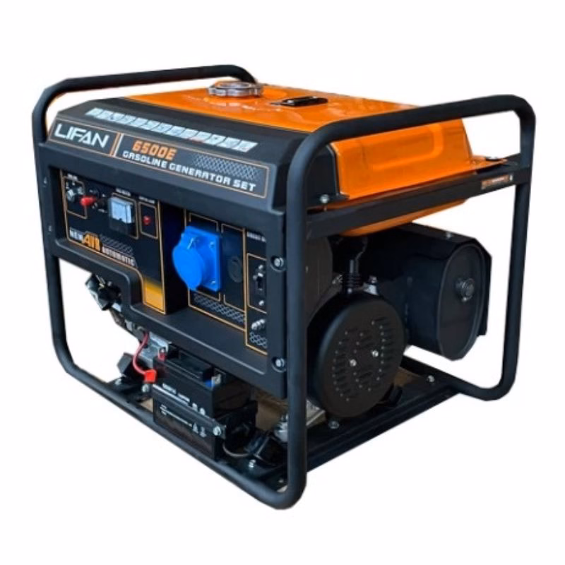 Máy phát điện chạy xăng 5Kw Lifan 6500