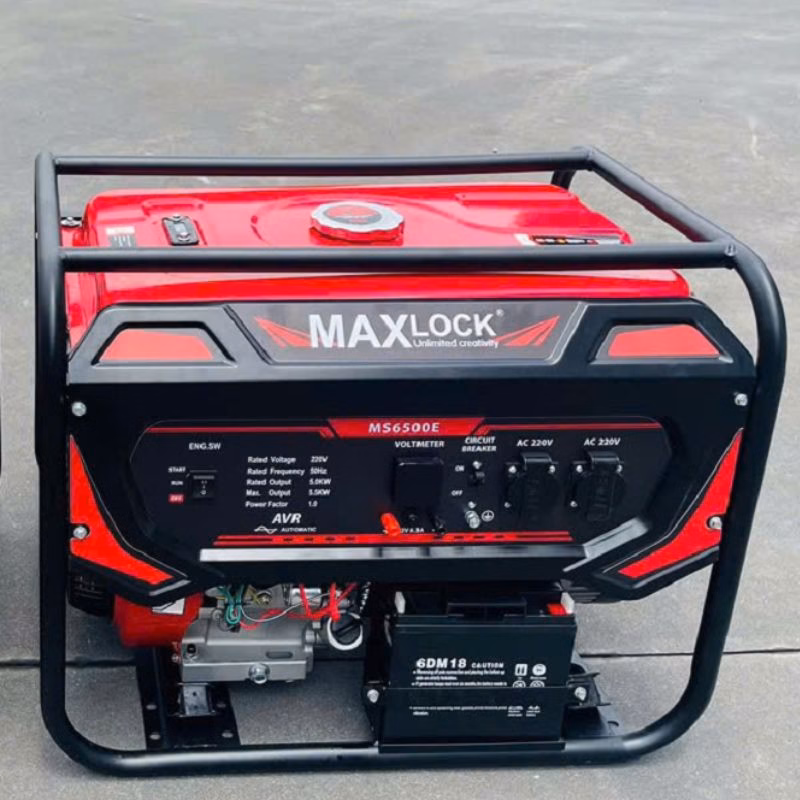 Máy phát điện 5Kw Maxlock MS6500E Đề Nổ
