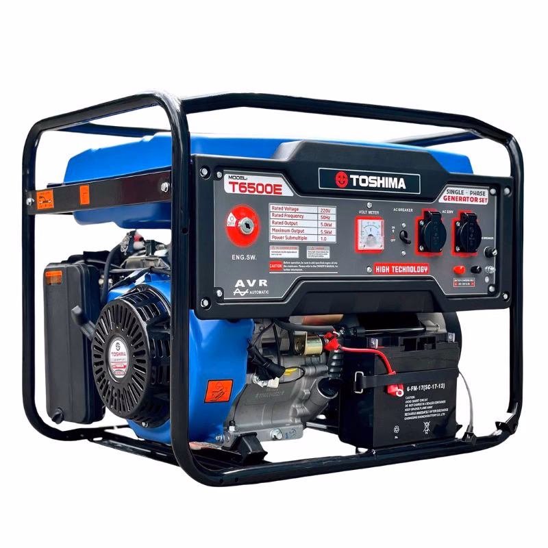 Máy phát điện 5KW Toshima T6500E Đề Nổ