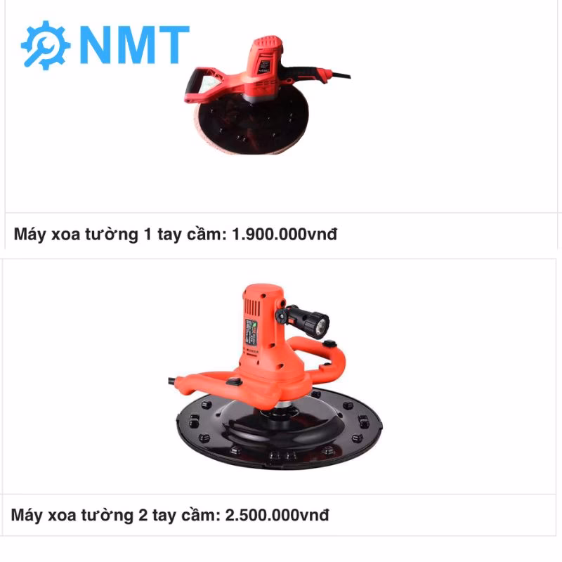 Giá máy xoa tường