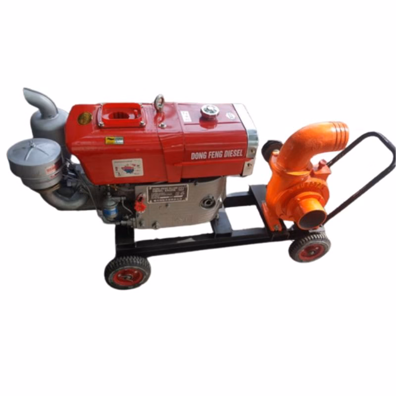 Máy bơm nước đầu nổ D15 nước đề nổ đầu bơm phi 100