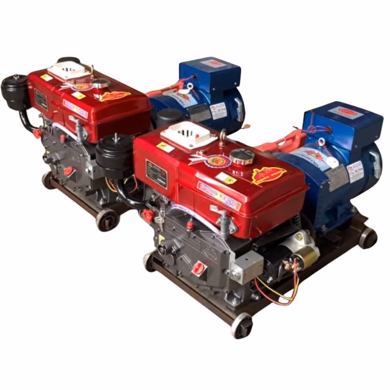 Máy phát điện đầu nổ 3kw D8 mát nước 220V