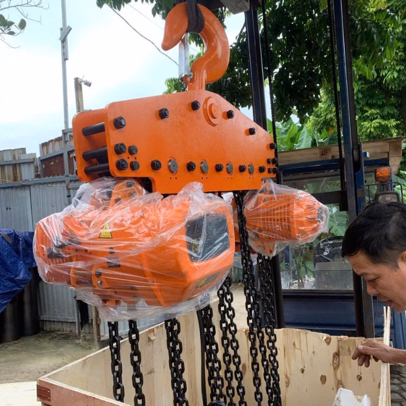 Pa lăng xích điện 25 tấn