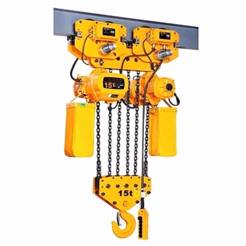 Pa lăng xích điện di chuyển 15 tấn SANKYSU KKBB15-06 380V