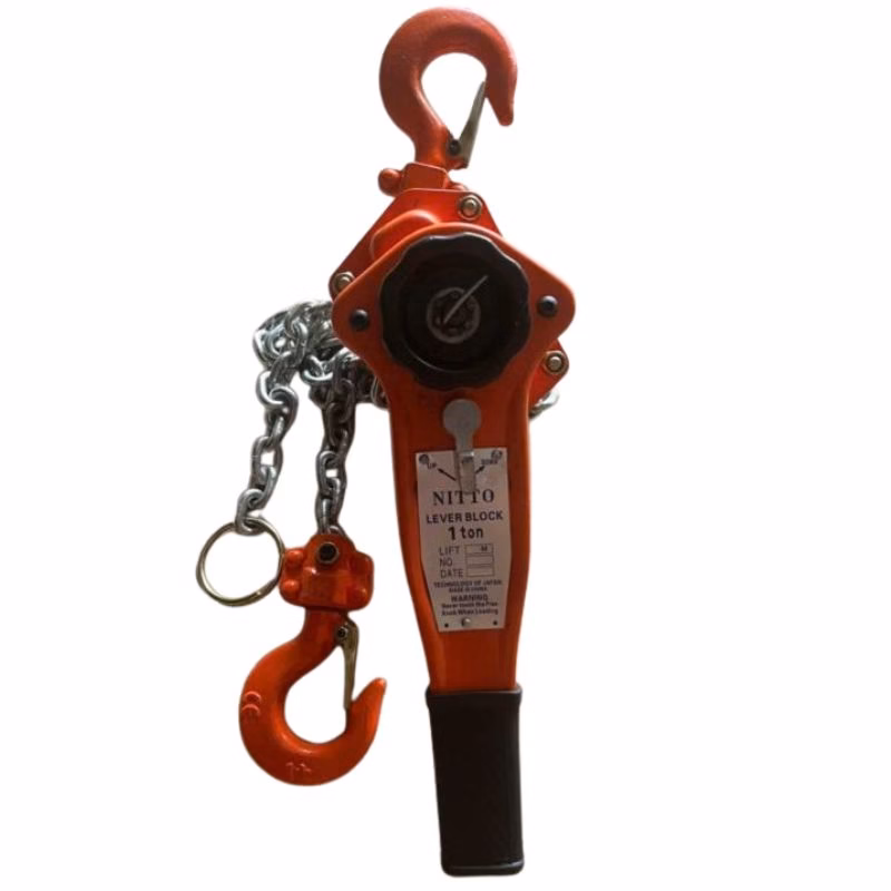 Pa lăng xích lắc tay 1 tấn NITTO 1T 1.5m giá rẻ
