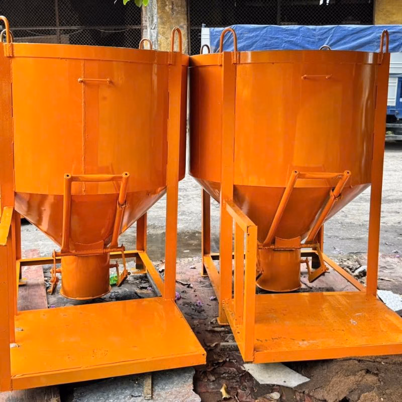 Phễu đổ bê tông được sử dụng ở đâu