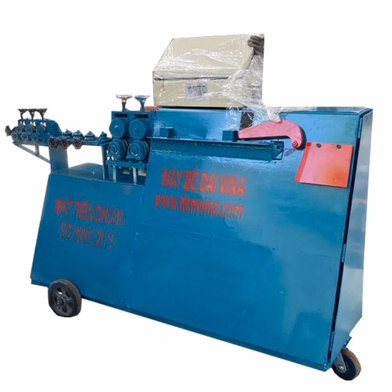 Máy bẻ đai sắt tự động phi 6-8 dạng đứng bàn nghiêng