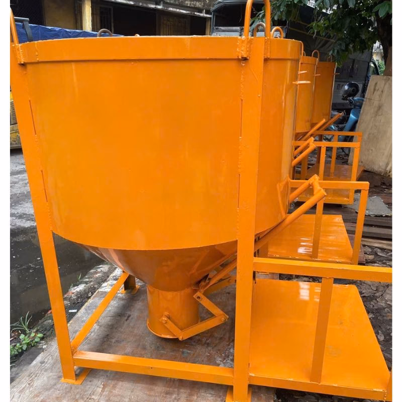Dung tích phễu đổ bê tông